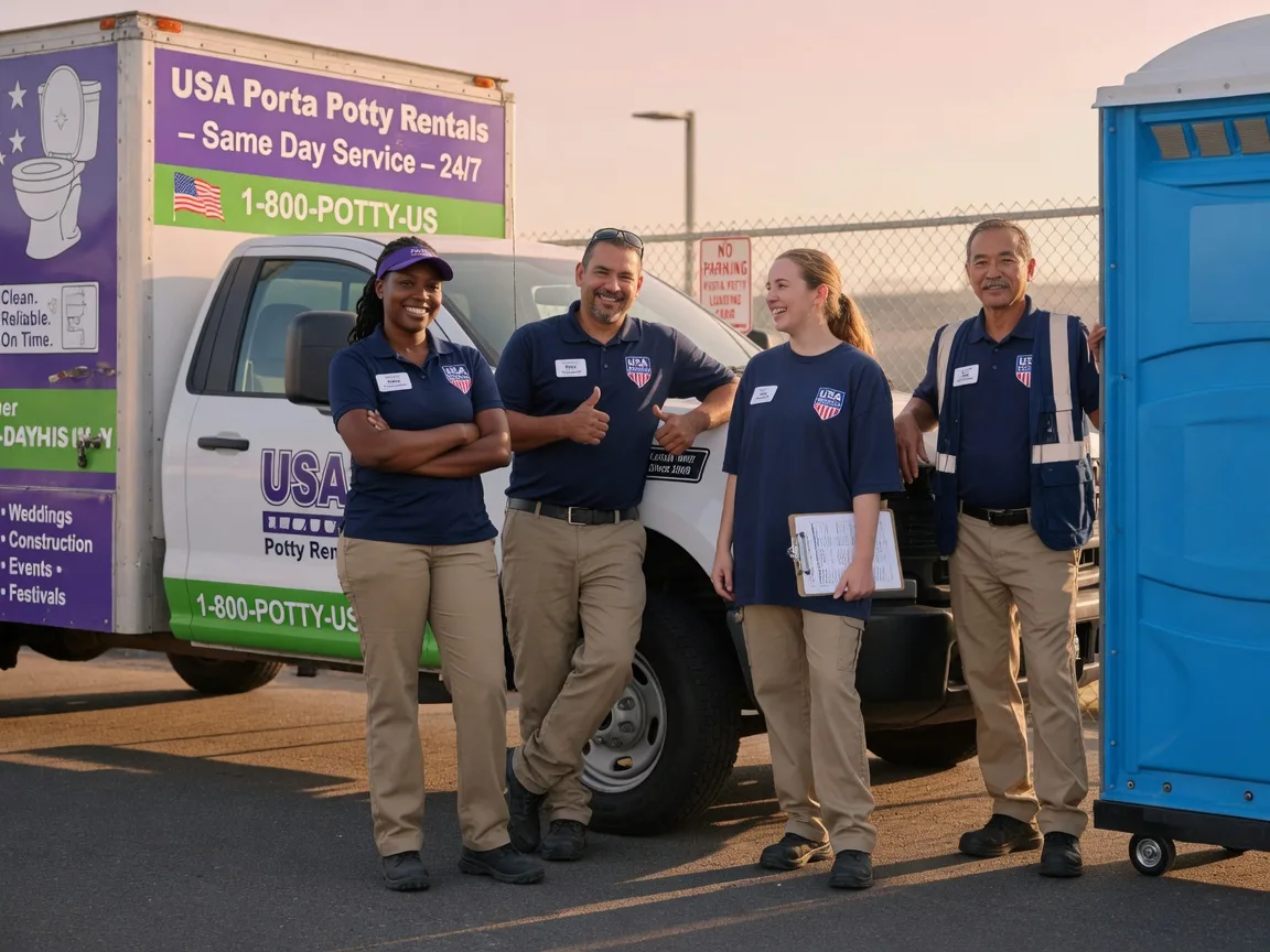 Porta Potty Rental company in Pala, CA